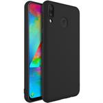 For Galaxy M20 IMAK UC-1 Series Shockproof Frosted TPU Protective Case(Black)
