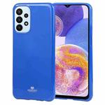 For Samsung Galaxy A23 GOOSPERY PEARL JELLY Shockproof TPU Phone Case(Blue)