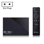 H96 Max 2GB+16GB 8K Smart TV BOX Android 11.0 Media Player with Remote Control, Plug Type:EU Plug