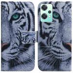 For OnePlus Nord CE 2 Lite 5G Coloured Drawing Leather Phone Case(Tiger)