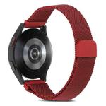 For Huawei Watch GT 3 Pro 43mm Milan Steel Watch Band(Dark Red)