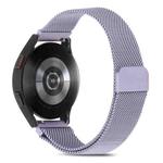 For Huawei Watch GT 3 Pro 43mm Milan Steel Watch Band(Light Purple)