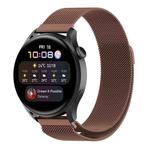 For Huawei Watch GT 3 Pro 46mm Milan Steel Watch Band(Brown)