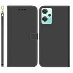 For OnePlus Nord CE 2 Lite 5G Imitated Mirror Surface Horizontal Flip Leather Phone Case(Black)