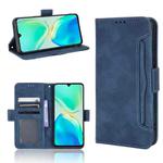 For vivo S15e 5G Skin Feel Calf Pattern Leather Phone Case(Blue)