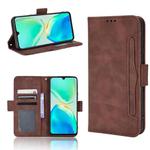 For vivo S15e 5G Skin Feel Calf Pattern Leather Phone Case(Brown)