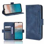 For Nokia C21 Plus Skin Feel Calf Pattern Leather Phone Case(Blue)