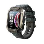 C20 1.71 inch TFT HD Screen Smart Watch, Support Heart Rate Monitoring/Blood Oxygen Monitoring(Black Camouflage)