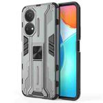 For Honor Play 30 Plus Supersonic PC + TPU Shock-proof Protective Phone Case(Grey)