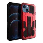 For iPhone 14 Vanguard Warrior All Inclusive Double-color Phone Case (Red)