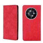 For Honor Magic3 Pro Skin Feel Magnetic Horizontal Flip Leather Phone Case(Red)