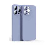 Lens Glass Film Liquid State Phone Case For iPhone 11 Pro Max(Purple)