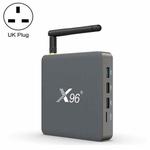 X96 X6 8K Smart TV BOX Android 11.0 Media Player, RK3566 Quad Core ARM Cortex A55, RAM: 8GB, ROM: 64GB, Plug Type:UK Plug