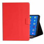 For Lenovo Tab M10 Plus 10.6 3rd Gen 2022 Solid Color Smart Leather Tablet Case(Red)