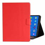 For Lenovo Tab M10 3rd Gen Solid Color Smart Leather Tablet Case(Red)