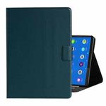 For Lenovo Tab M10 3rd Gen Solid Color Smart Leather Tablet Case(Green)