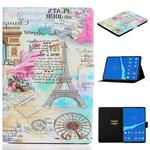 For Lenovo Tab M10 Plus 10.6 3rd Gen 2022 Voltage Coloured Drawing Smart Leather Tablet Case(Iron Tower)