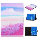 For Lenovo Tab M10 3rd Gen Voltage Coloured Drawing Smart Leather Tablet Case(Marble)
