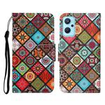 For Realme 9i Colored Drawing Pattern Flip Leather Phone Case(Ethnic Style)