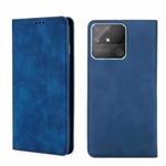 For OPPO Realme Narzo 50A Skin Feel Magnetic Horizontal Flip Leather Phone Case(Blue)
