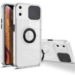 For iPhone XS Max Sliding Camera Cover Design TPU Phone Case(Black)