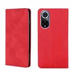 For Huawei nova 9 Skin Feel Magnetic Horizontal Flip Leather Phone Case(Red)