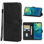 For Huawei Mate 20 Leather Phone Case(Black)