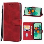 For Huawei Mate 30 Lite Leather Phone Case(Red)