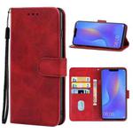 For Huawei nova 3i Leather Phone Case(Red)