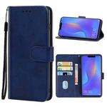 For Huawei nova 3i Leather Phone Case(Blue)