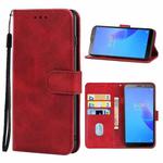 For Huawei Y5 Lite 2018 Leather Phone Case(Red)