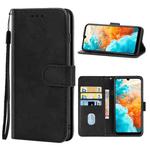 For Huawei Y6 Pro 2019 Leather Phone Case(Black)