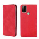 For Blackview A70 Skin Feel Magnetic Horizontal Flip Leather Phone Case(Red)