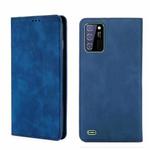 For Oukitel C25 Skin Feel Magnetic Horizontal Flip Leather Phone Case(Blue)