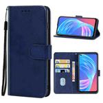 For OPPO A72 5G Leather Phone Case(Blue)