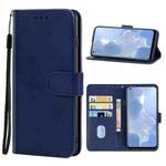 For OPPO Reno4 SE Leather Phone Case(Blue)