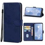 For OPPO Reno4 Z 5G Leather Phone Case(Blue)