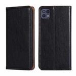 For Motorola Moto G50 5G Gloss Oil Solid Color Magnetic Leather Phone Case(Black)