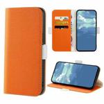 For vivo Y72 5G Indian Candy Color Litchi Texture Leather Phone Case(Orange)