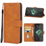 For Xiaomi Black Shark 3 Pro Leather Phone Case(Brown)