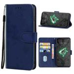 For Xiaomi Black Shark 3 Pro Leather Phone Case(Blue)