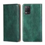 For OPPO Realme V13 5G Gloss Oil Solid Color Magnetic Leather Phone Case(Green)