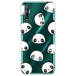 For Huawei Enjoy 10s Lucency Painted TPU Protective Case(Panda)