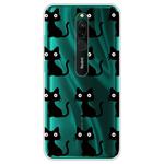 For Xiaomi Redmi 8 Lucency Painted TPU Protective Case(Cats)