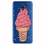 For Xiaomi Redmi 8A Lucency Painted TPU Protective Case(Ice Cream)