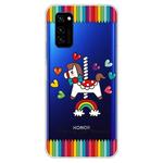 For Huawei Honor V30 Lucency Painted TPU Protective Case(Trojan)