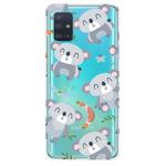For Galaxy A71 Lucency Painted TPU Protective Case(koala)