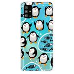 For Galaxy S20 Lucency Painted TPU Protective Case(Penguins)