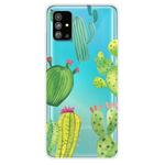 For Galaxy S20+ Lucency Painted TPU Protective Case(Cactus)