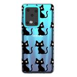 For Galaxy S20 Ultra Lucency Painted TPU Protective Case(Cats)